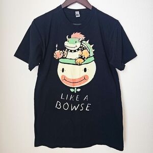 Bowser “Like A Bowse” Medium T-Shirt American Apparel Super Soft